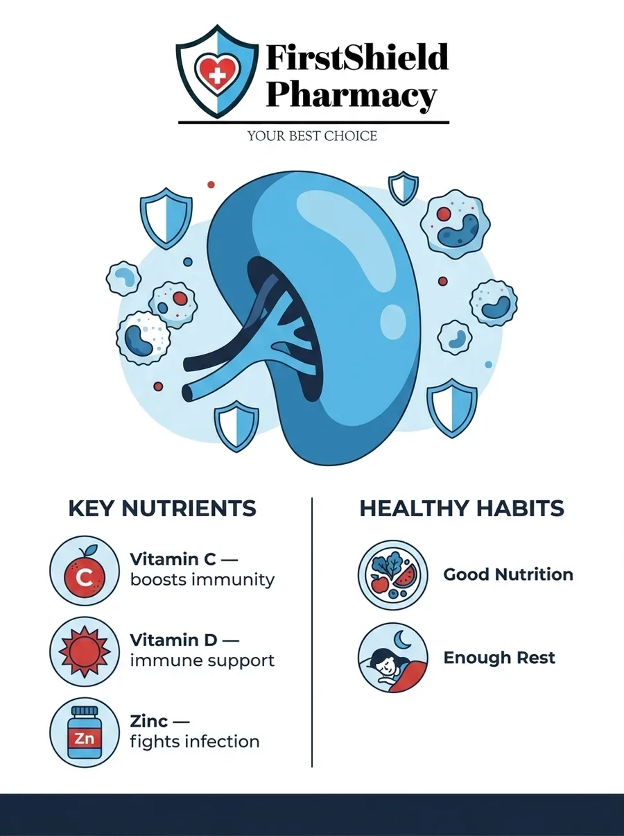 FirstShield guide: nutrients for your immunity
