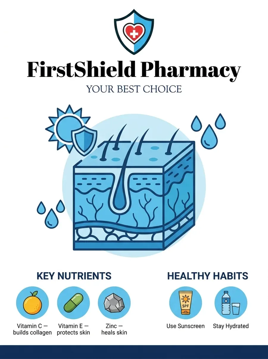 FirstShield guide: nutrients for your skin